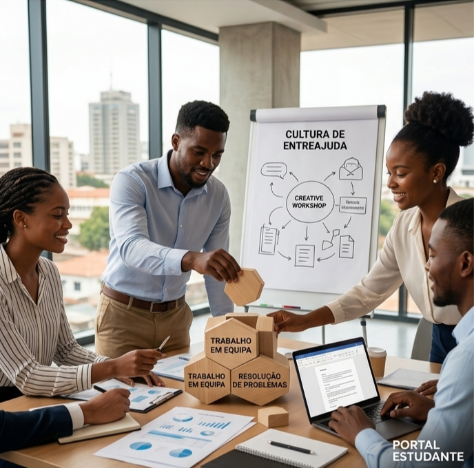 Pirâmide da Aprendizagem Digital e Soft Skills em Moçambique